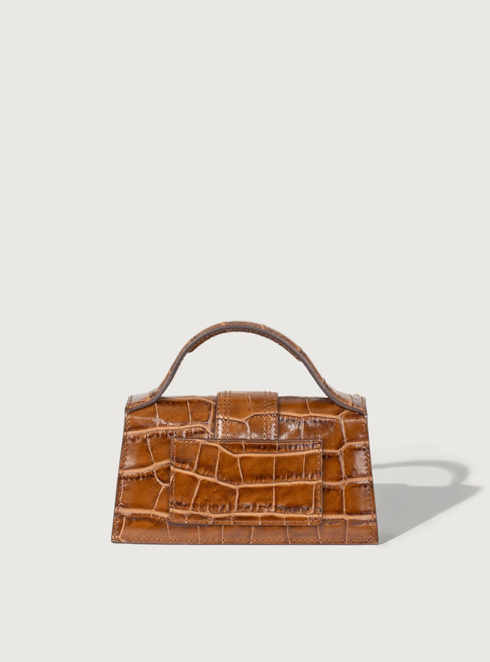 Jacquemus Bambino Croco Light Brown