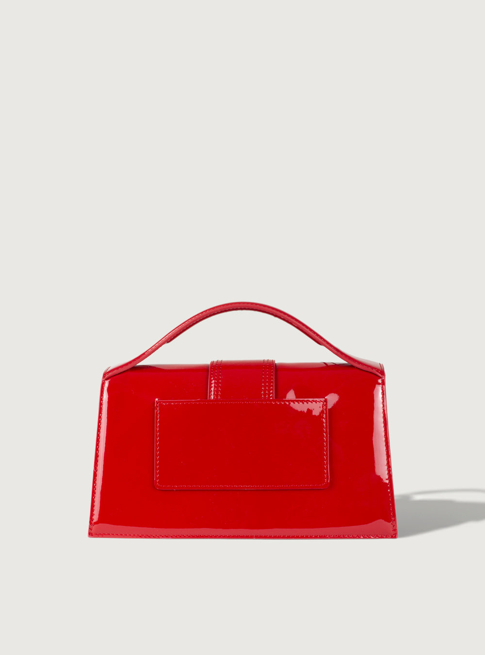 Jacquemus Grand Bambino Silver Red