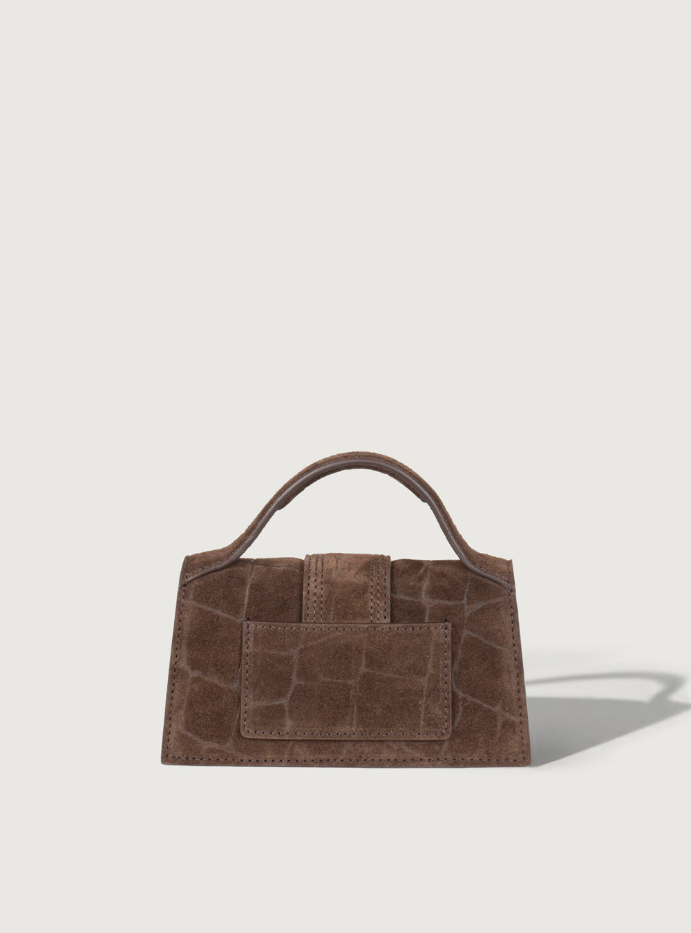 Jacquemus Bambino Croco Soft Brown