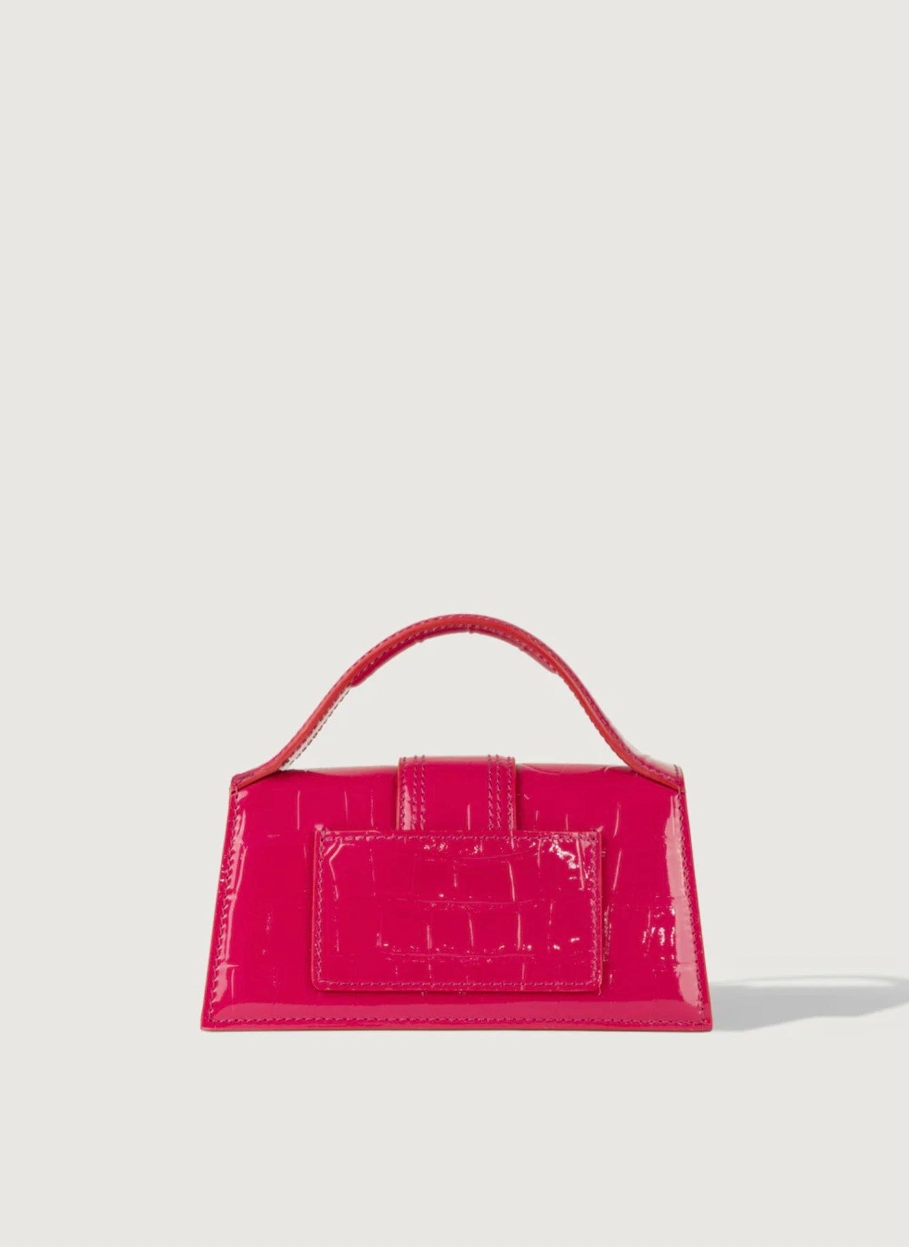 Jacquemus Bambino Croco Fucsia