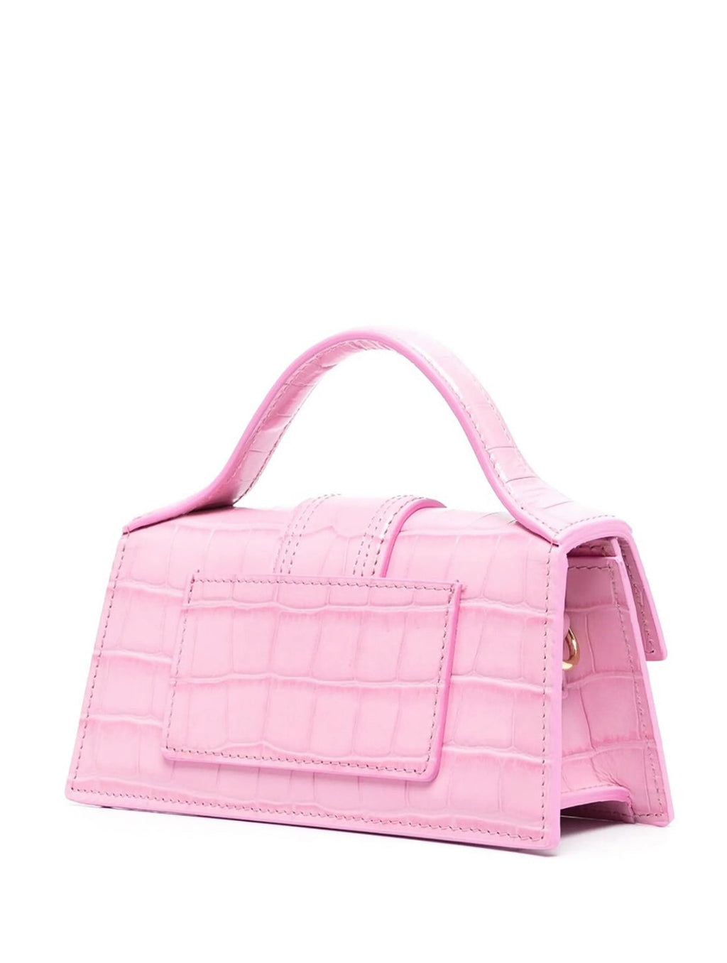 Jacquemus Bambino Croco Pink