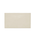 Pochette Uptown Shiny Embossed Crocodile Leather